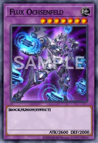 Flux Ochsenfeld, Yu-Gi-Oh! card, EARTH