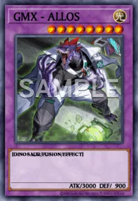 GMX - ALLOS, Yu-Gi-Oh! card, LIGHT