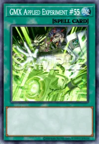 GMX Applied Experiment #55, Yu-Gi-Oh! card, SPELL