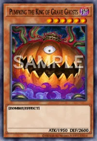Pumpking the King of Grave Ghosts, Yu-Gi-Oh! card, DARK