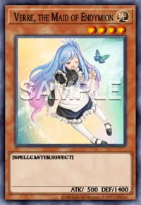 Verre, the Maid of Endymion, Yu-Gi-Oh! card, LIGHT