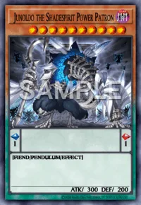 Junoldo the Shadespirit Power Patron, Yu-Gi-Oh! card, DARK