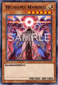 Hecahands Mankibuel, Yu-Gi-Oh! card, LIGHT