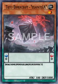 Trito Enneacraft - "exapatisIA", Yu-Gi-Oh! card, EARTH