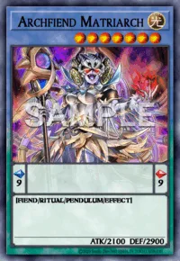 Archfiend Matriarch, Yu-Gi-Oh! card, LIGHT