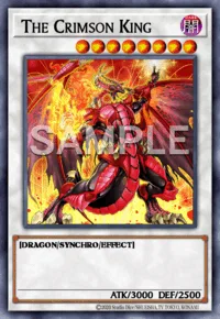 The Crimson King, Yu-Gi-Oh! card, DARK