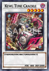 Kewl Tune Crackle, Yu-Gi-Oh! card, DARK