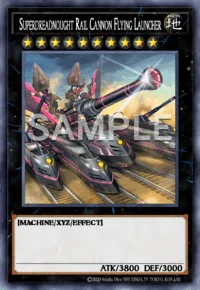 Superdreadnought Rail Cannon Flying Launcher, Yu-Gi-Oh! card, EARTH