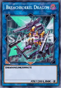 Breachborrel Dragon, Yu-Gi-Oh! card, DARK