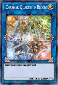 Charmer Quartet in Bloom, Yu-Gi-Oh! card, LIGHT