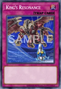King's Resonance, Yu-Gi-Oh! card, TRAP
