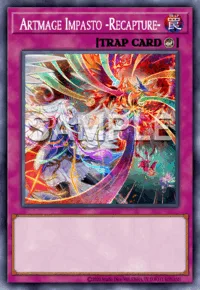 Artmage Impasto -Recapture-, Yu-Gi-Oh! card, TRAP
