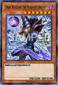 Dark Magician, the Pharaoh's Servant, Yu-Gi-Oh! card, DARK