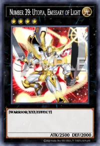 Number 39: Utopia, Emissary of Light, Yu-Gi-Oh! card, LIGHT