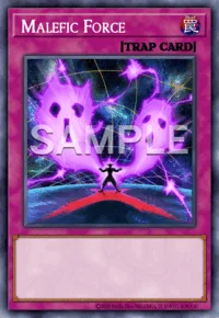 Malefic Force, Yu-Gi-Oh! card, TRAP