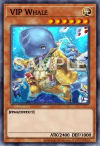 VIP Whale, Yu-Gi-Oh! card, LIGHT