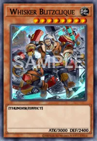Whisker Blitzclique, Yu-Gi-Oh! card, EARTH