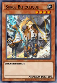 Surge Blitzclique, Yu-Gi-Oh! card, EARTH