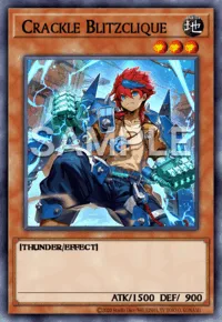 Crackle Blitzclique, Yu-Gi-Oh! card, EARTH