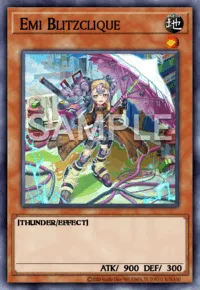 Emi Blitzclique, Yu-Gi-Oh! card, EARTH