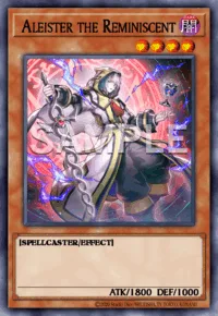 Aleister the Reminiscent, Yu-Gi-Oh! card, DARK