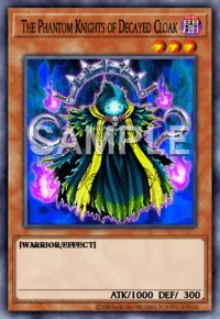 The Phantom Knights of Decayed Cloak, Yu-Gi-Oh! card, DARK