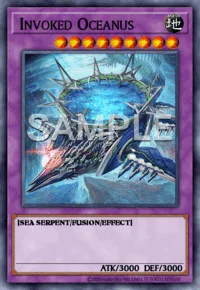 Invoked Oceanus, Yu-Gi-Oh! card, EARTH