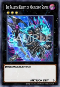The Phantom Knights of Malevolent Scythe, Yu-Gi-Oh! card, DARK