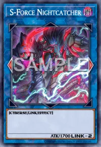 S-Force Nightcatcher, Yu-Gi-Oh! card, DARK