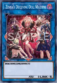Zenna's Deceiving Doll Maidens, Yu-Gi-Oh! card, DARK