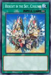 Hideout in the Sky, Coulomb, Yu-Gi-Oh! card, SPELL