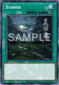 Summer, Yu-Gi-Oh! card, SPELL