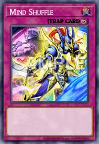 Mind Shuffle, Yu-Gi-Oh! card, TRAP