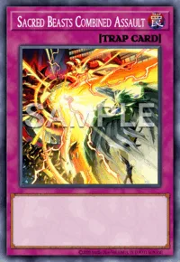 Sacred Beasts Combined Assault, Yu-Gi-Oh! card, TRAP