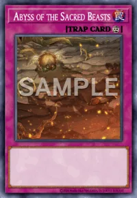 Abyss of the Sacred Beasts, Yu-Gi-Oh! card, TRAP