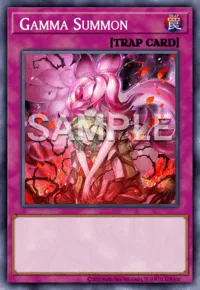 Gamma Summon, Yu-Gi-Oh! card, TRAP