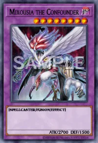 Mixousia the Confounder, Yu-Gi-Oh! card, DARK