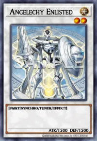 Angelechy Enlisted, Yu-Gi-Oh! card, LIGHT
