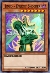 Jinzo - Energy Shocker, Yu-Gi-Oh! card, DARK