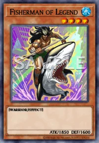 Fisherman of Legend, Yu-Gi-Oh! card, WATER
