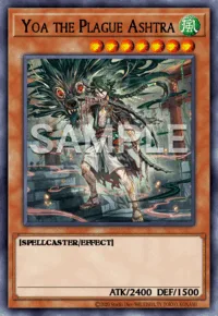 Yoa the Plague Ashtra, Yu-Gi-Oh! card, WIND