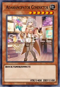 Adamancipator Conductor, Yu-Gi-Oh! card, EARTH