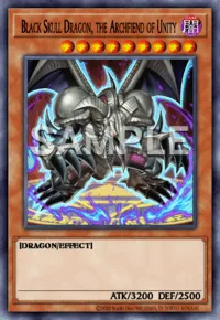 Black Skull Dragon, the Archfiend of Unity, Yu-Gi-Oh! card, DARK