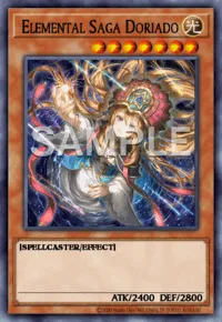 Elemental Saga Doriado, Yu-Gi-Oh! card, LIGHT