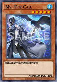Ms. Tick Call, Yu-Gi-Oh! card, WATER