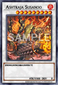 Ashtraja Susanoo, Yu-Gi-Oh! card, FIRE