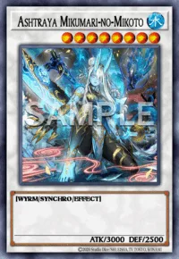 Ashtraya Mikumari-no-Mikoto, Yu-Gi-Oh! card, WATER