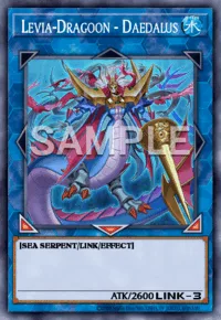 Levia-Dragoon - Daedalus, Yu-Gi-Oh! card, WATER