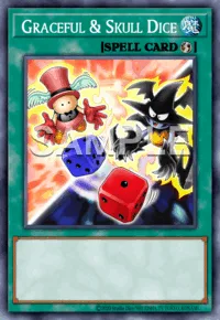 Graceful & Skull Dice, Yu-Gi-Oh! card, SPELL