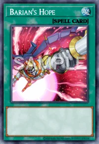 Barian's Hope, Yu-Gi-Oh! card, SPELL